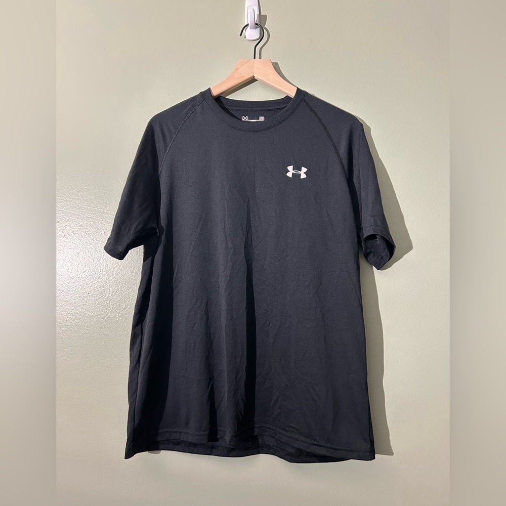 Under Armour Men's Black Short Sleeve Tee
